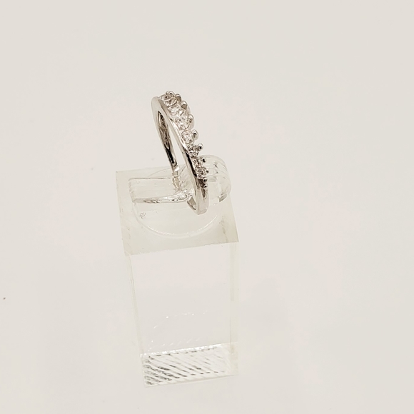 Sterling silver & cz ring NIB - Picture 6 of 9